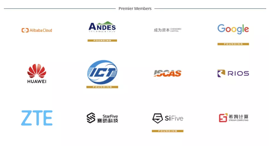 RISC-V基金會成員